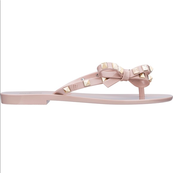 Melissa Rockstud SOLD OUT Jelly Sandal Flip Flop - Picture 2 of 9